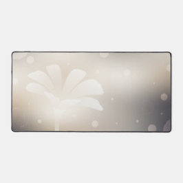 ElegantFlower Bloom Desk Mat Schreibtischunterlage