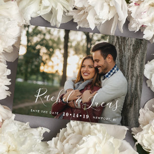 Elegantly Penned   Photo Save the Date