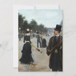 Élégants Wandern in Paris   Louis Abel-Truchet