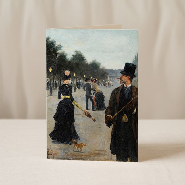 Élégants Wandern in Paris | Louis Abel-Truchet Karte (Von Creator hochgeladen)
