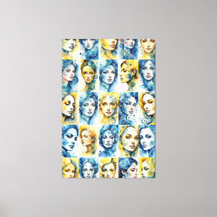 Eleganz 1 Canvas Print Leinwanddruck
