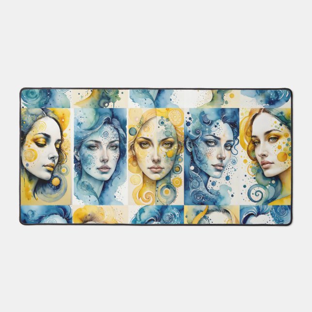 Eleganz 1 Desk Mat Schreibtischunterlage (Vorderseite)