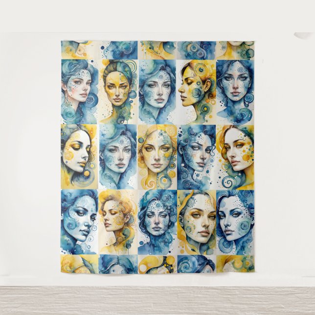 Eleganz 1 Tapestry Wandteppich (Vorderseite)