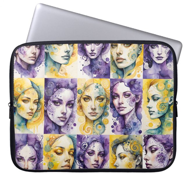Eleganz 3 Laptop Case (Vorderseite)