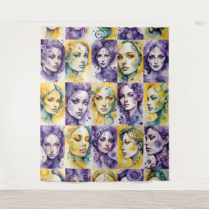 Eleganz 3 Tapestry Wandteppich