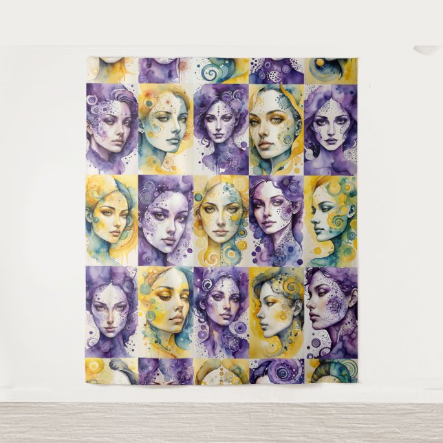 Eleganz 3 Tapestry Wandteppich (Vorderseite)