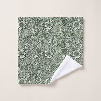 Eleganz bei jeder Berührung - Grüne Ringelblume Waschlappen