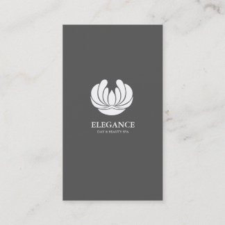 ELEGANZ-BLUMEN-ENTWURFS-WELLNESS-CENTERWELLNESS VISITENKARTE