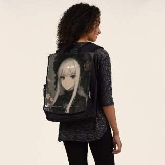 Eleganz der Midnight Blossom Maiden Premium Rucksack
