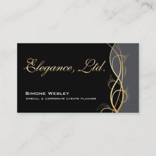 Eleganz-Gala-Ereignis-Planer-Koordinator Visitenkarte
