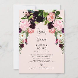 Eleganz im Brautparty Blütenluft Einladung