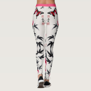 Eleganz in Blüten: Florale Harmonie gedruckt Leggings