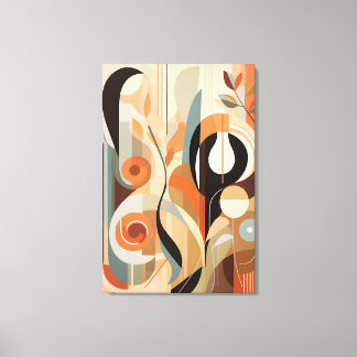 Eleganz in Einfachheit: Minimalistische Kunst erku Leinwanddruck