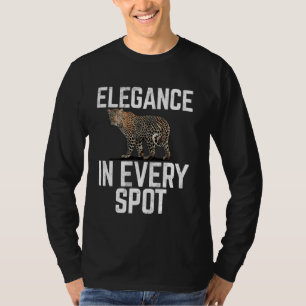 Eleganz in jedem Topf Leopard T-Shirt