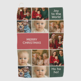 Eleganz Weihnachten Pastell Bilder Collage Christm Golfhandtuch