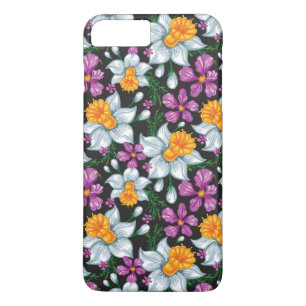 Eleganzmuster mit Narzissen-Blumen 2 title_seo2