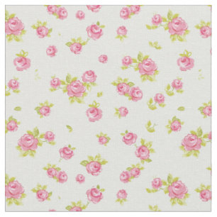 Eleganztapetenmuster von rosa Rosen 4 Stoff