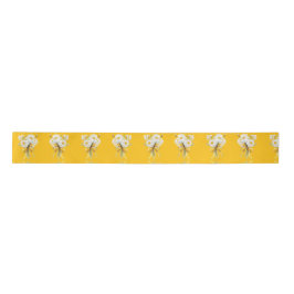Elegent modren dazie flower satinband