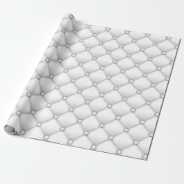 Elegent White Diamond Geschenkpapier