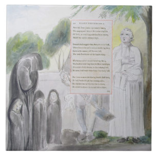 "Elegie geschrieben in einen Land-Kirchhof", Fliese