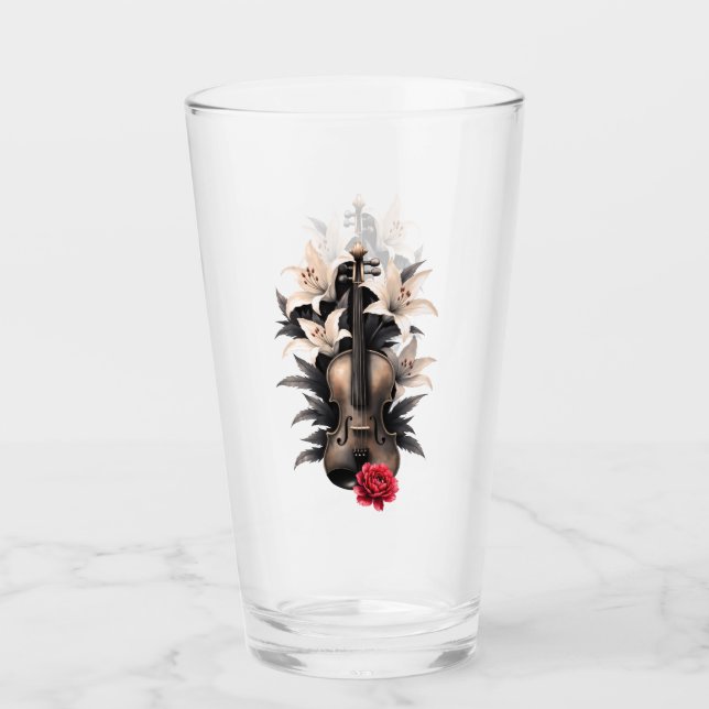 Elegy for a Fallen Song – Romantic Gothic Violin  Glas (Vorderseite)