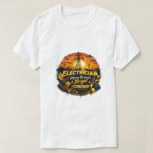 Elektriker, der die Welt hell macht, Retro-Sonnenu