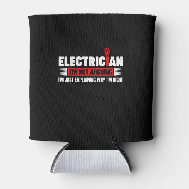 Elektriker, für den ich nicht argumentiere, ich er dosenkühler (Vorderseite)