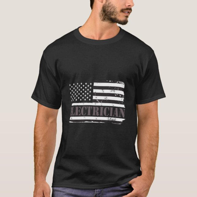 Elektriker für T-Shirt (Vorderseite)