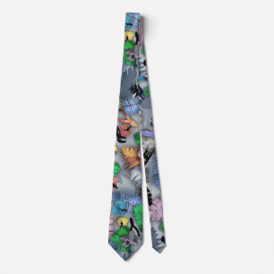 Elektriker-Geschenk Tropische Hawai-Krawatte Krawatte