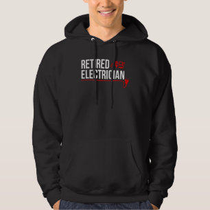 Elektriker im Ruhestand Stolz pensionierter Elektr Hoodie