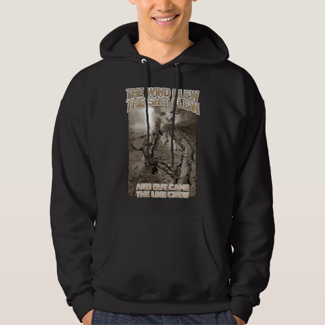 Elektriker-Leitungsmonteure Hoodie (Vorderseite)