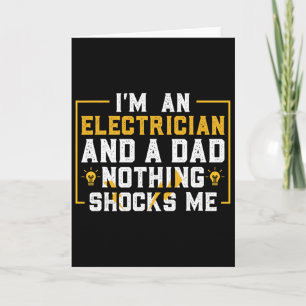 Elektriker Lustig Elektrotechnik Elektrisch Karte