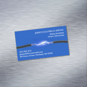 Elektriker Magnetische Visitenkarte