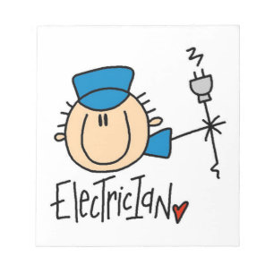 Elektriker Notizblock