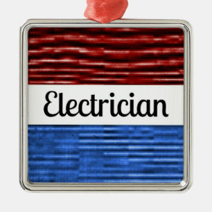 Elektriker Patriotische Weihnachtsschmuck