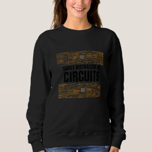 Elektriker Spannung Elektroarbeiter Stromkreise   Sweatshirt