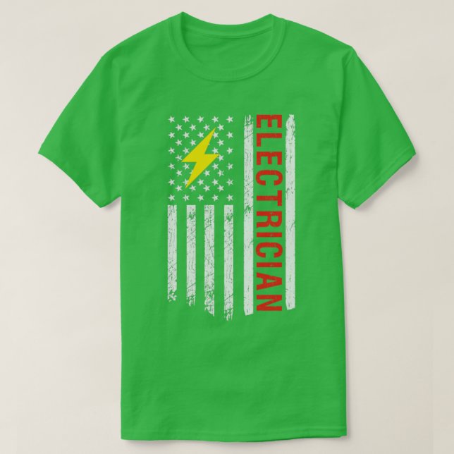 Elektriker T-Shirt (Design vorne)
