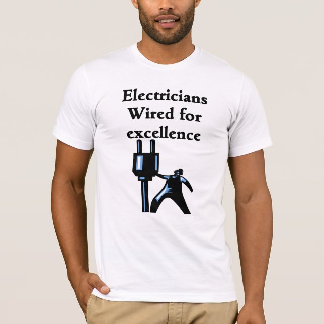 Elektriker-T - Shirt (Vorderseite)