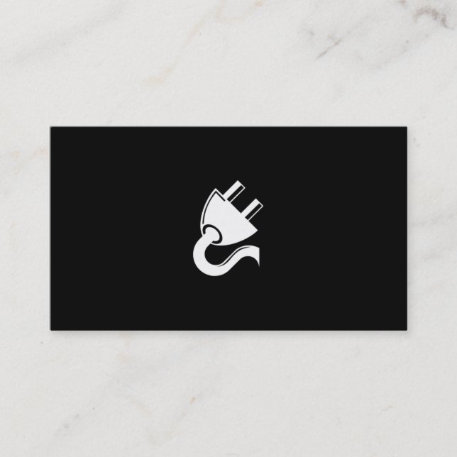 Elektriker Visitenkarte (Vorderseite)