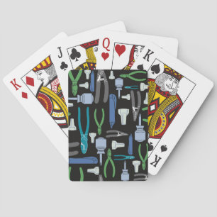 Elektriker Werkzeug Poker Karten Geschenk Spielkarten