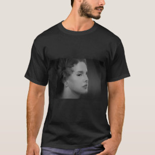 Elektrisch bemalte Schwarz-Weiß-Dame T-Shirt