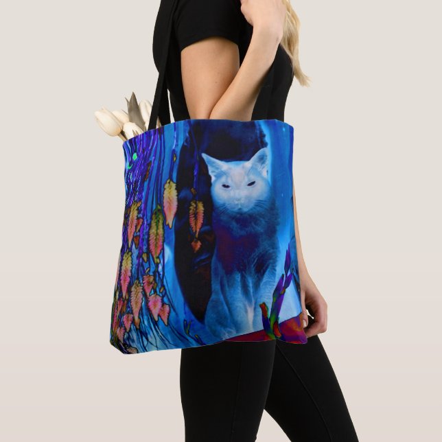Elektrisch blaue Siamesen Katze Tierart Tasche (Von Nahem)