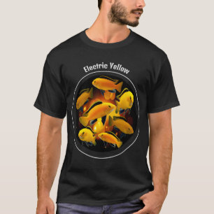 Elektrisch Gelbes Cichliden-Shirt T-Shirt