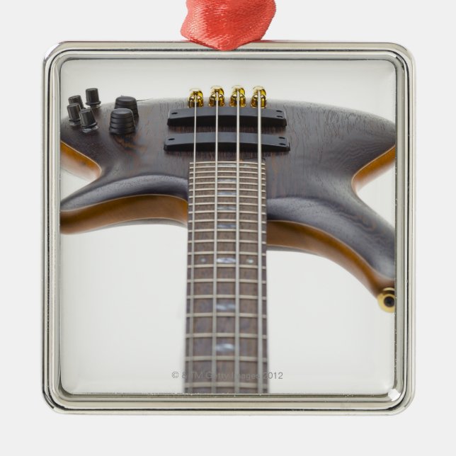 Elektrische Bass-Gitarre Ornament Aus Metall (Vorne)