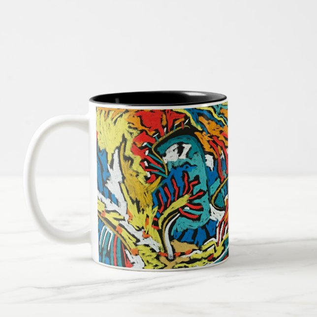 Elektrische Baum-Tasse Zweifarbige Tasse (Links)