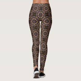 Elektrische blaue Stern-kundengerechte Leggings