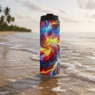 Elektrische Blitzlichtfarben Thermosbecher