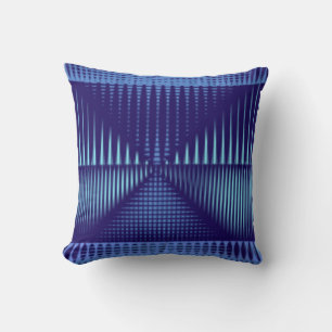 ELEKTRISCHE BLUE TOSS PILLOWS - SERENITY DESIGNING KISSEN