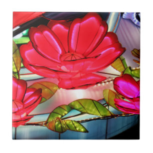 Elektrische Eleganz in Rosa Fliese