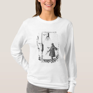 Elektrische Entladung der Körper T-Shirt